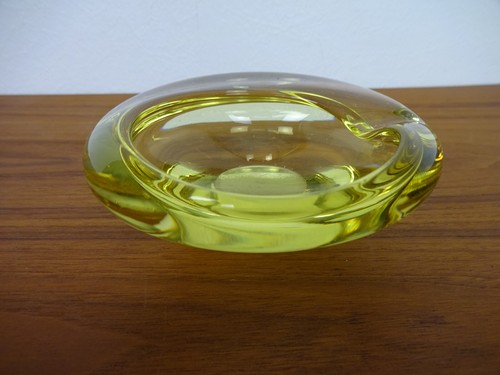 Murano Achenbecher Amarillo 1970er Años Italia - Imagen 2 de 7