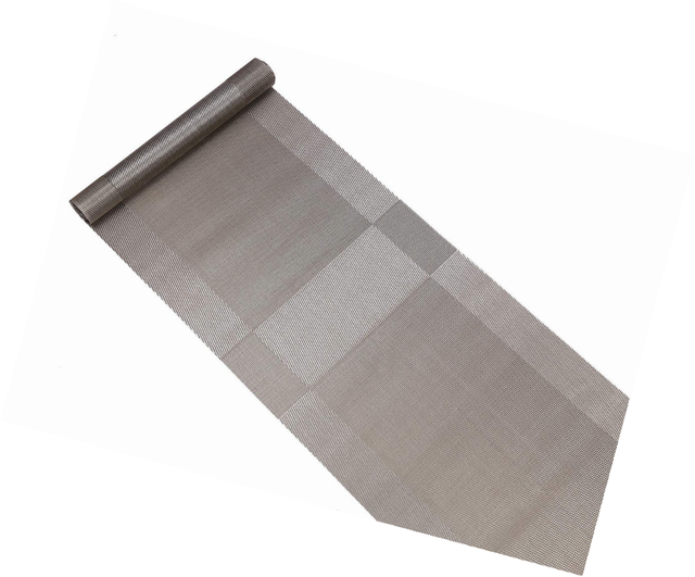 Famibay Table Runner Washable Vinyl For Kitchen Non Slip 180 Silver Famibay Table Runner Washable Vinyl For Kitchen Non Slip 180 Silver Grey