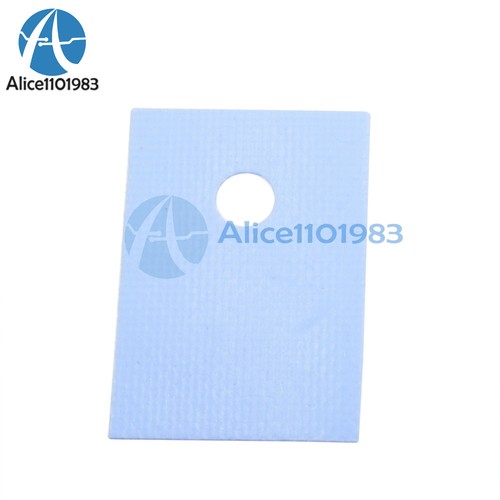100PCS TO-220 Insulation Pads Silicone Heatsink Shim for Laptop GPU CPU - 第 7/8 張圖片