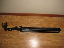 pre-owned Manfrotto tripod Italy tall folding stand photoflex photography