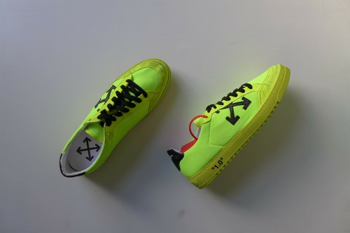 Off-White 2.0 Canvas Sneaker in Gelb, Größe EU40/UK6 & EU45/UK11 - Neu mit Karton 415£ - Bild 3 von 12