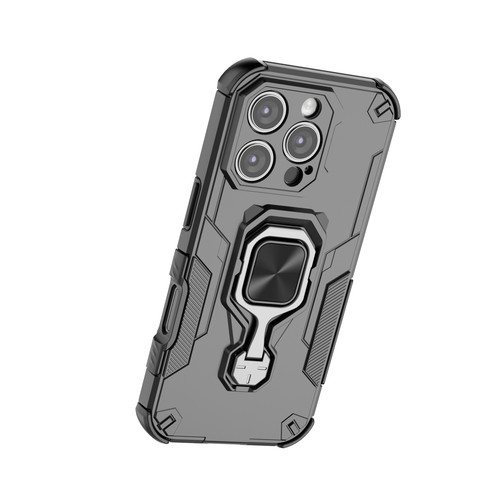 Armor Case Ring Grip stand Shockproof Rugged For iPhone 13 14 Plus 15 16 Pro Max - 第 7/19 張圖片