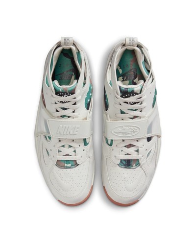 Corteiz x Nike Air Trainer Huarache Light Bone Size 9.5 UK - Picture 3 of 6