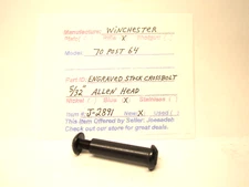 WIN.- MOD. 70  (ENGRAVED STOCK CROSSBOLT- 5/32" ALLEN HEAD) (ITEM # J-2891)