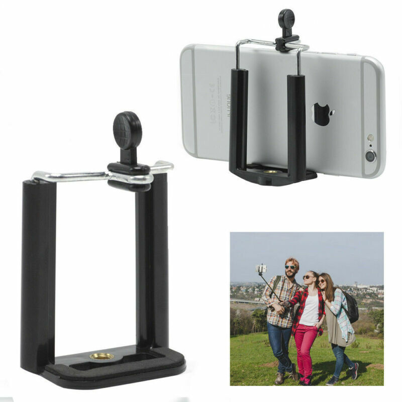 Cell Phone Camera Holder Bracket for Stand Stabilizer Clip Tripod Mount