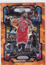 2023-24 Panini Prizm NBA Basketball No. 268 Patrick Beverley Orange Ice Prizm