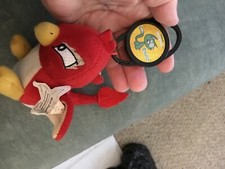 Neopets Red Plush Pteri Bird 4 McDonalds 2005 Stuffed Toy