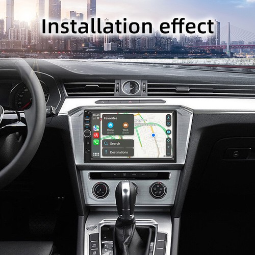 Autoradio 7" Doppio 2 Din Touch Screen Carplay Android Auto Lettore MP5 BT - Foto 7 di 17