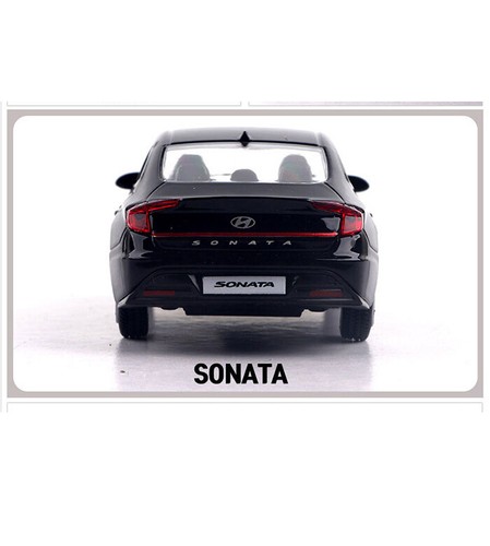 Hyundai Motor SONATA 1:38 Maßstab Druckguss Mini Micro Miniatur Replik Auto schwarz - Bild 4 von 6