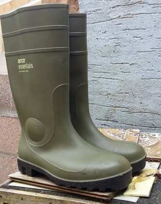 Arco Essentials Steel Toe Cap Wellington Boots Wellies Grade A