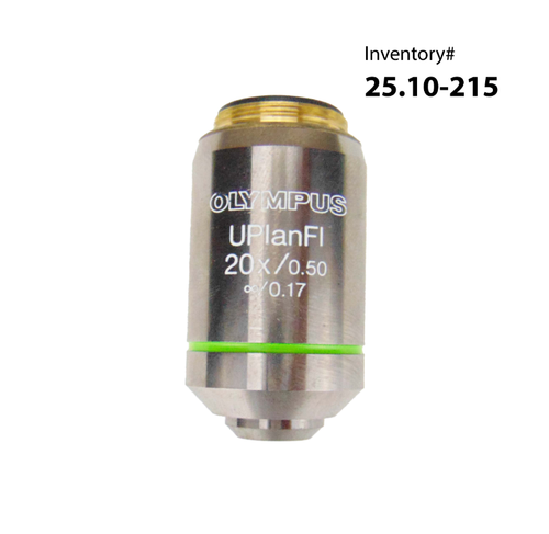 Objetivo Olympus UPlanFI 20x/0,50 *usado funcionando - Imagen 1 de 6