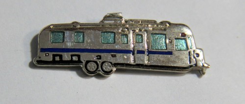 Luftdampf Camper Anhänger Anstecknadel Cloisonne Oldtimer Pin - Bild 2 von 2