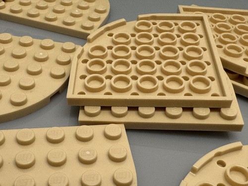 LEGO Plate 6 x 6 Round Corner 6003 From Snack Shack Set 910030, 6 Pieces - Picture 6 of 9