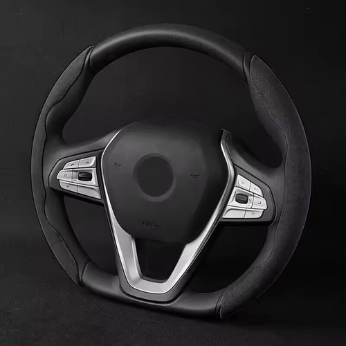 2pcs Universal CarUltrathin Antislip SteeringWheel Cover Soft SuedeProtectorCase - Bild 7 von 15