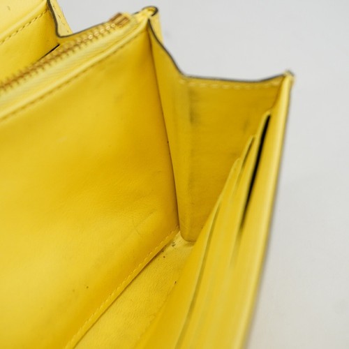 Louis Vuitton Shoulder Wallet Vernis Portefeuille Sarah Chain Citrine M90149 - Picture 6 of 10