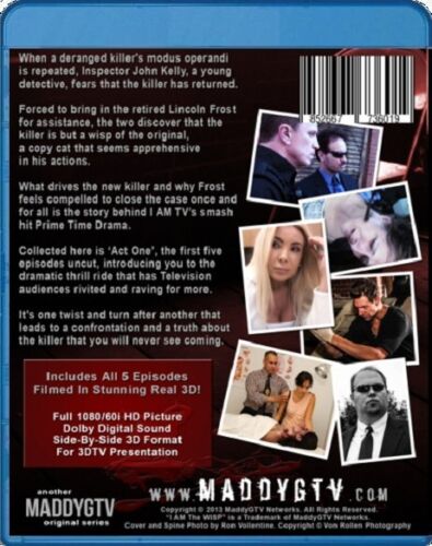 WISP - Season 1 - Award Winning Crime Thriller (3D SBS Bluray) NEW - SHIPS FREE - Foto 4 di 4