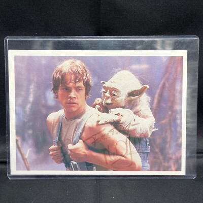Star Wars Autographed 7x5 Photo Mark Hamill Luke Skywalker
