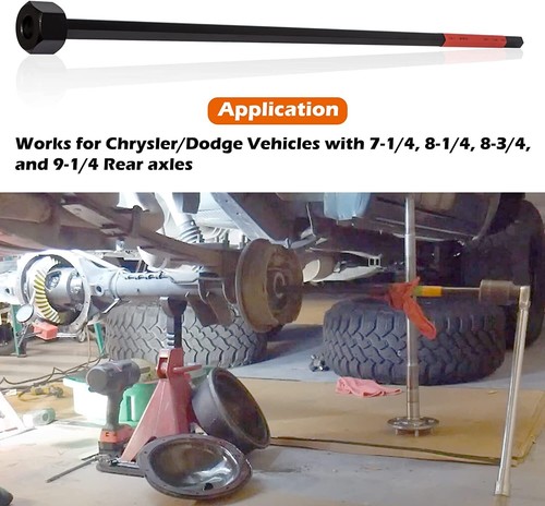 Herramienta de llave de precarga de cojinete diferencial 6602 C4164 para eje trasero Dodge Chrysler - Imagen 3 de 8