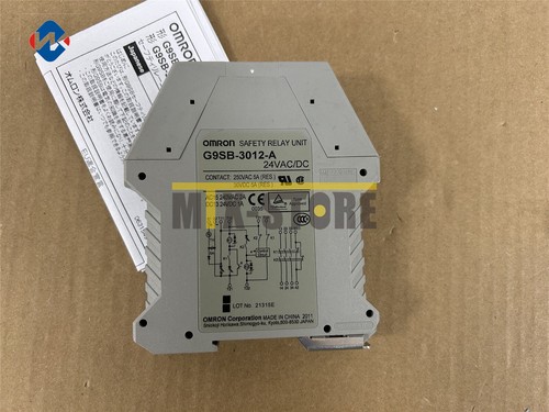 1PCS Brand New Omron Safety Relay Unit G9SB-3012-A G9SB3012A US Free TAX - Picture 2 of 17