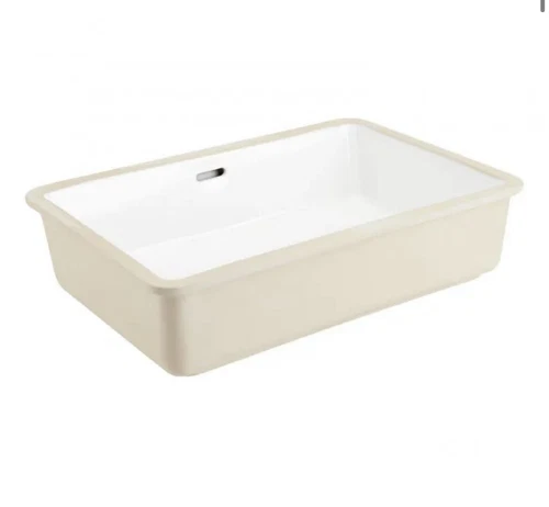 Signature Hardware Destin Rectangular 21”Porcelain Undercount Bathroom Sink - Picture 1 of 8