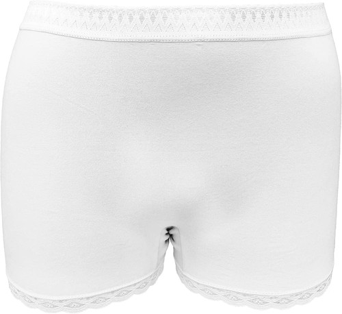 Pantaloncini da ragazzo donna confezione da 4 vita alta cotone sexy pizzo biancheria intima boxer - Foto 6 di 30