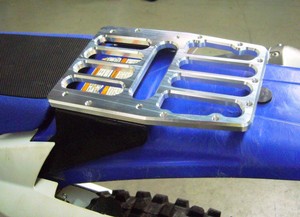wr450f luggage rack