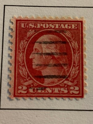 USAジョージ・ワシントン2セント アメリカ合衆国旧切手 非常にレアな1921年ジョージワシントン 2