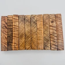 Curly Mango Wood Pen Turning Blanks! (Per Piece) Very Impressive Tight Figuring!