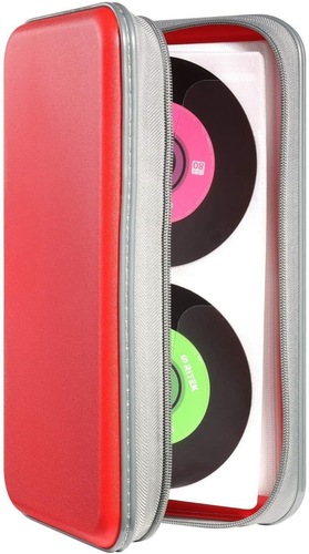 72 Hard Plastic CD Holder Protective DVD Disc Storage Case Portable Organizer - Picture 5 of 8