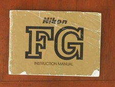 NIKON FG INSTRUCTION BOOK/91241