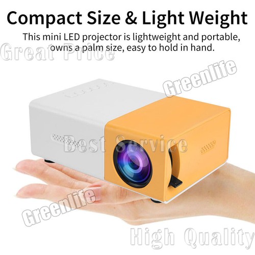 Mini Projecteur LED Portable 1080P Home Cinéma Projecteur Cinéma HDMI USB TV - Photo 13/25