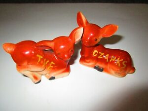 PAIR-VINTAGE-SALT-PEPPER-SHAKERS-OZARK-SOUVENIR-Made-in-Japan