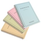  4 PCS Pocket Sized Notebook Office Mini with Pen Journal Spiral Bound
