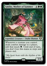 Sakiko, Mother of Summer #319 (NM) Commander Masters CMM Magic MTG