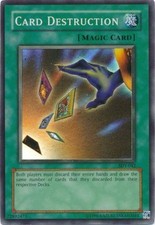 Card Destruction - SDY-042 - Super Rare - Unlimited Edition PL/MP Yugioh Starter