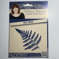 Tattered Lace Big Fern Die D379 2015 Designed In UK Medium Made In USA