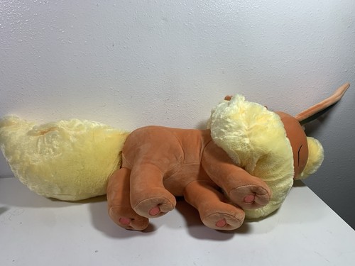 Pokémon Flareon 18" Evolutions Sleeping Plush Buddy by Jazwares - NEW WITH TAGS - Picture 5 of 8