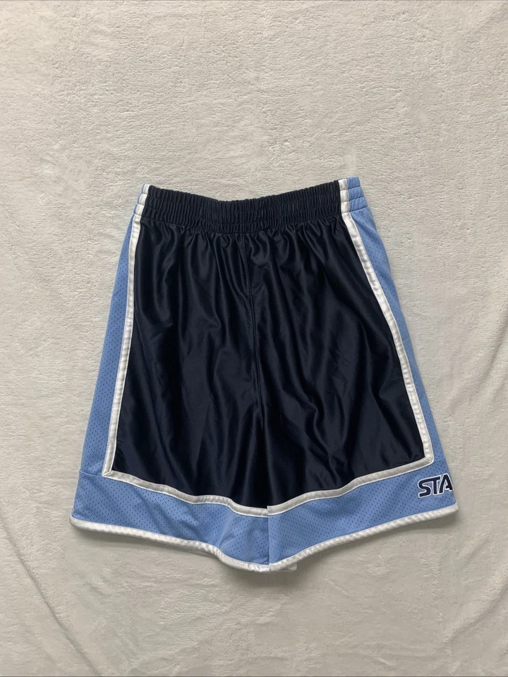 Pantalones Cortos de Baloncesto Reversibles Starter Para Hombre Medianos De Colección Y2K Sueltos Brillantes Comodidad Foto 4 de 4