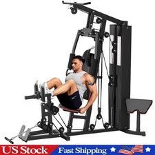 Multifunctional Workout Station, Home Gym Equipment Workout, Full Body Training