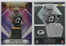 2022 Panini Illusions Great Expectations Romeo Doubs #GE-RD Rookie RC
