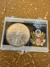 Vintage 1996 American Silver Eagle $1 Coin Key Date UNC peripheral toning