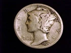 1924-S  Mercury Dime, Very Good Grade