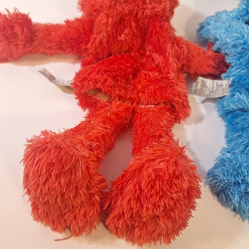 Gund Sesame Street Elmo & Cookie Monster Full Body Puppet Plush Stuffed Animals - Picture 8 of 16