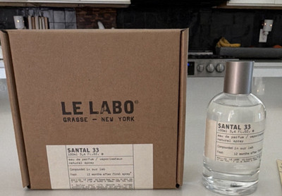 Le Labo Santal 33 Eau de Parfum Spray 100ml 3.4 fl oz Unisex tester