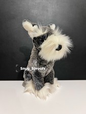 NWT Retired    Jellycat Lawrence Schnauzer dog puppy plush authentic