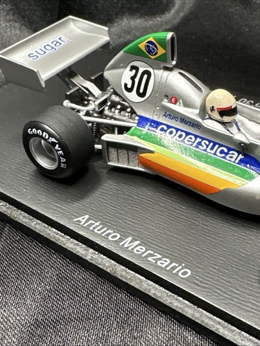 Spark S3935 1/43 Copersucar FD02 #30 Italy GP 1975 Arturo Merzario Rare USA - Picture 6 of 11