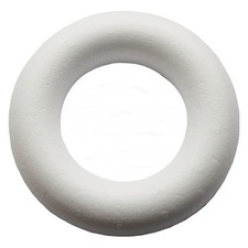 Pracht Styropor Halbring 15/17/20/22 cm Kranz R&ouml;mer Basteln
