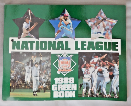 Offizielles National League Green Book 1988