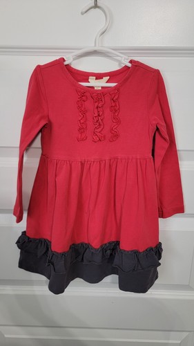 Matilda Jane Little Red Riding Dress Girl 2 Once Upon A Time Long Sleeve Holiday