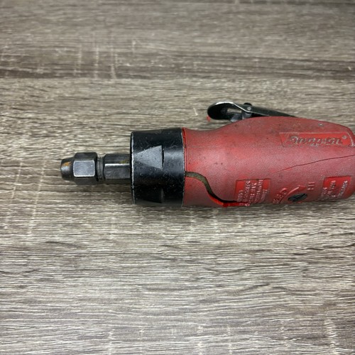 Snap On PT200 Air Die Grinder Straight Pneumatic W Rotary Union Red Handle - Picture 9 of 15